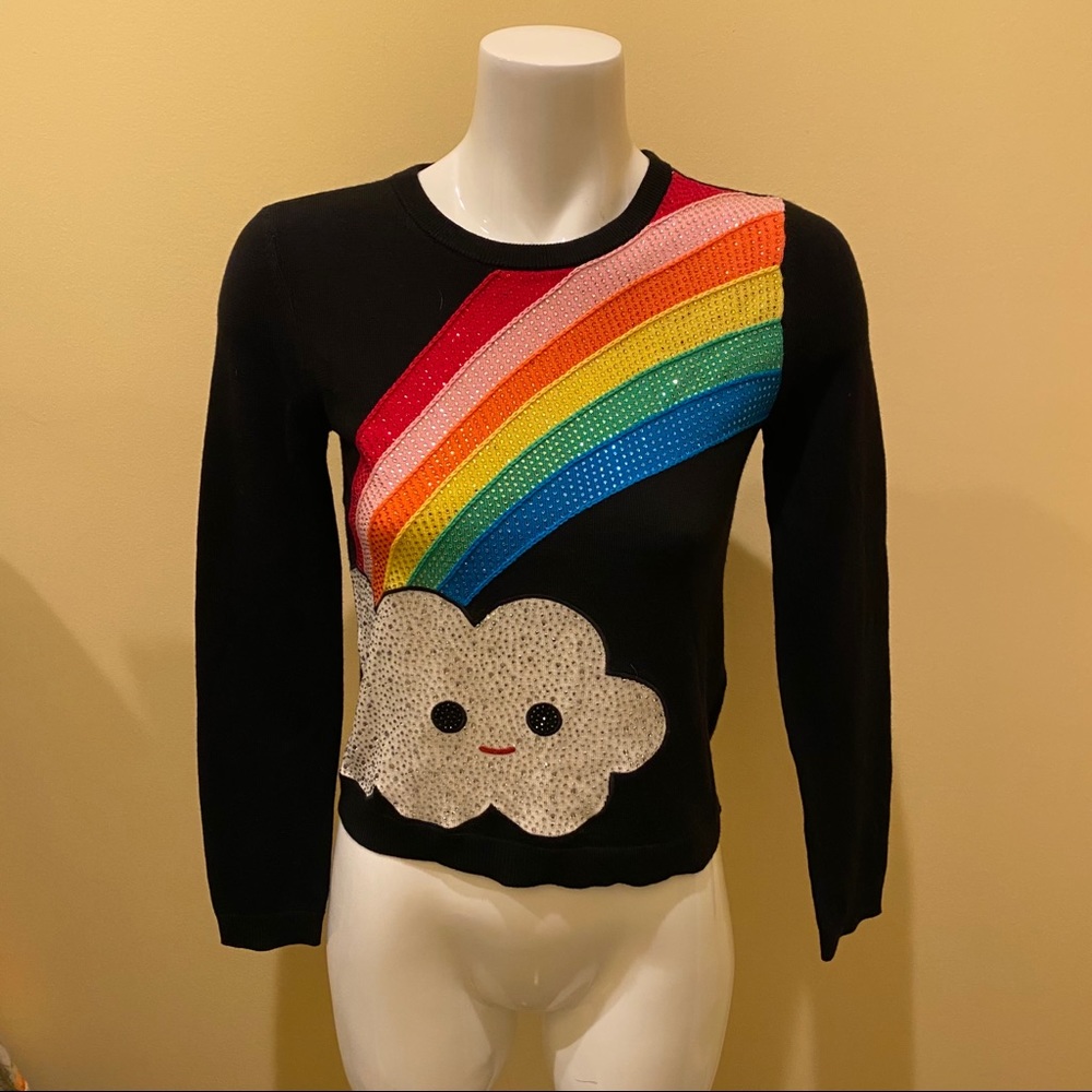 šSOLDšAlice + Olivia x Friends With You Sweater - Picture 7 of 10